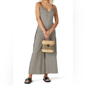 Wide Leg Checkered Jumpsuit - Scotch and Soda - Small